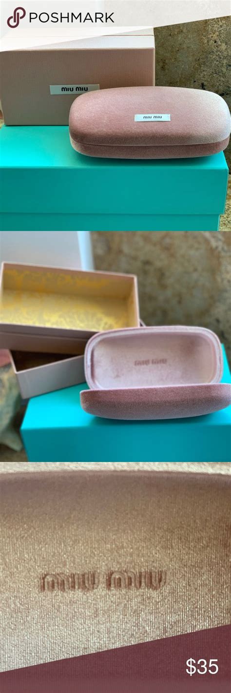 Miu Miu Eyeglass Cases & Storage Sunglasses for sale 